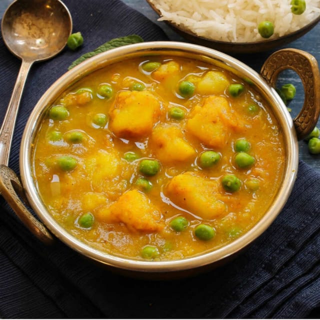 Aloo Mutter.