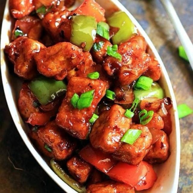 Paneer Chili(appetizers).