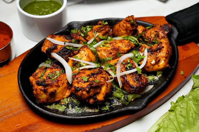 Chicken Tikka Kabobs (Boneless).