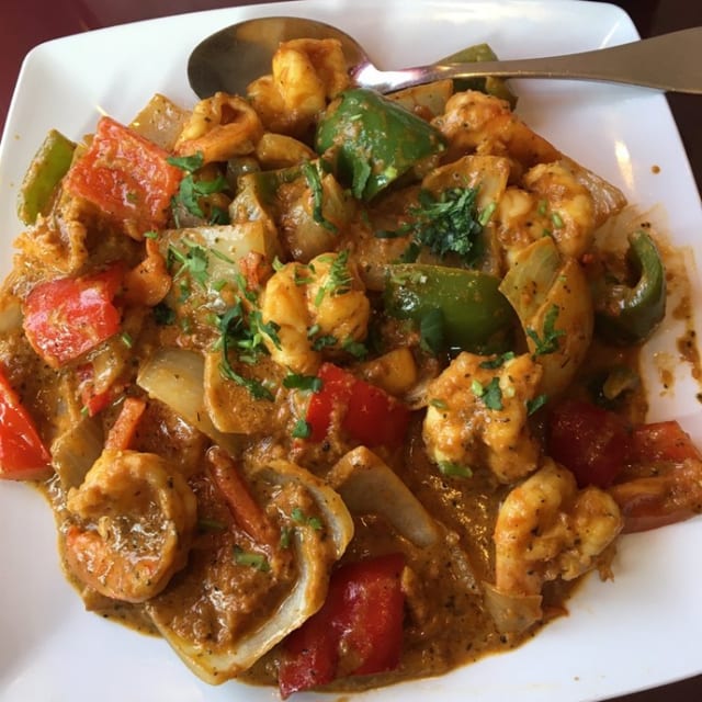 Shrimp Tandoori.