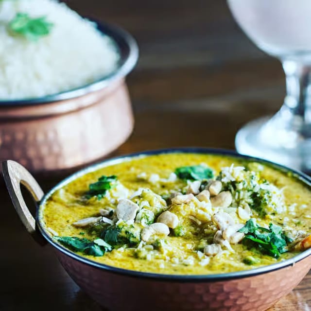 Mixed Vegetable Korma.