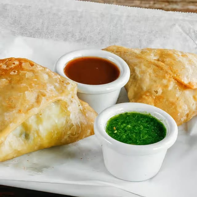 Vegetable Samosa.