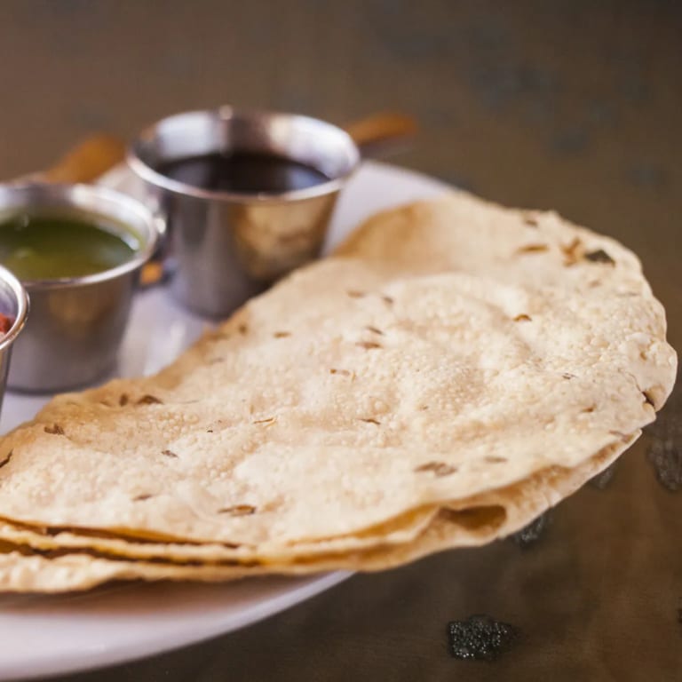 Papadum: A Crispy Indian Delight